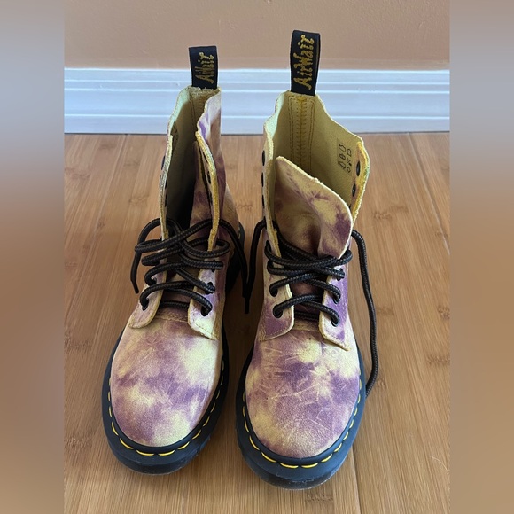 Tie dye Dr. Marten boots size 5 - Picture 6 of 8